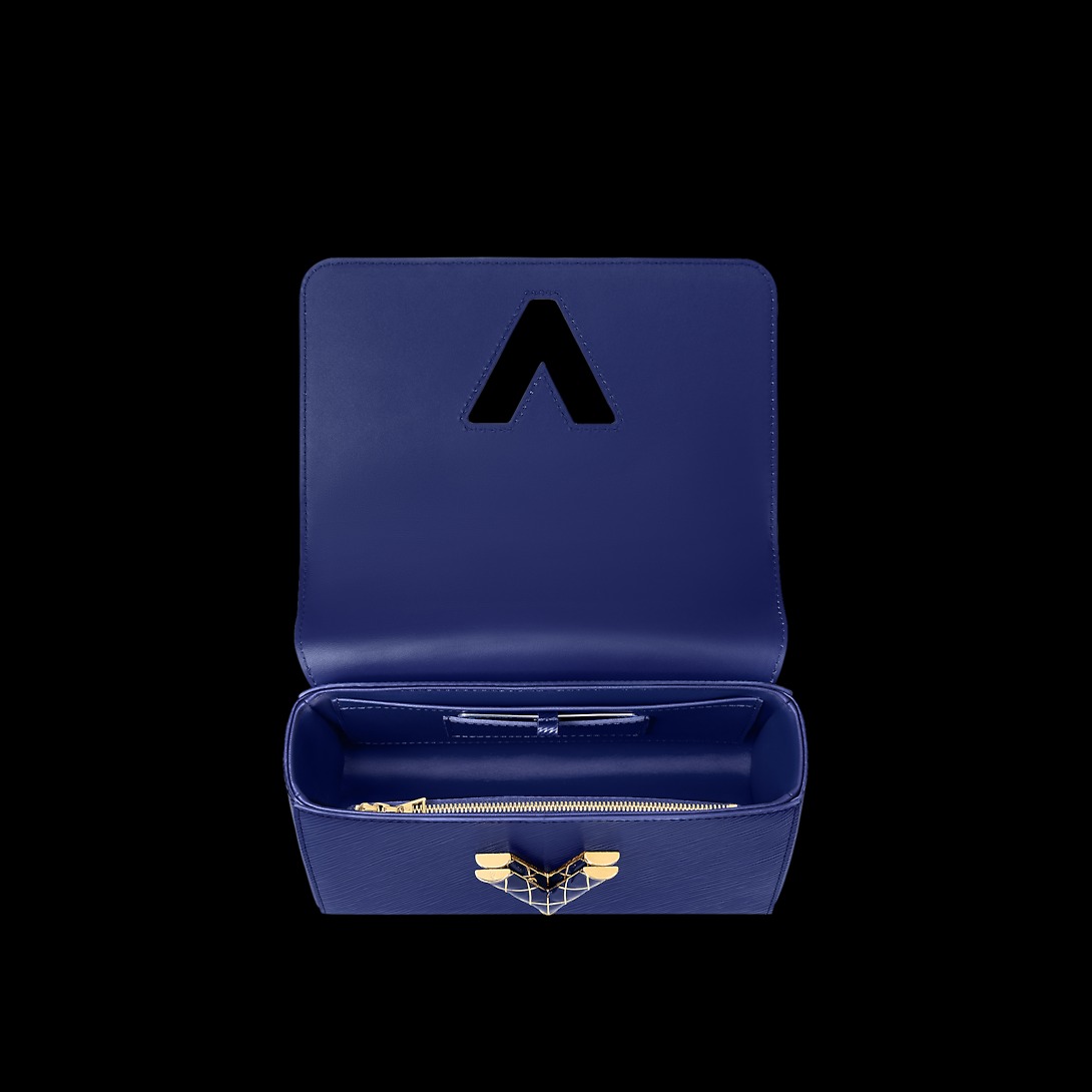 L0vis Vvtt0n Twist MM Bag Blue For Women M23271- 23 Cm/ 9 Inches