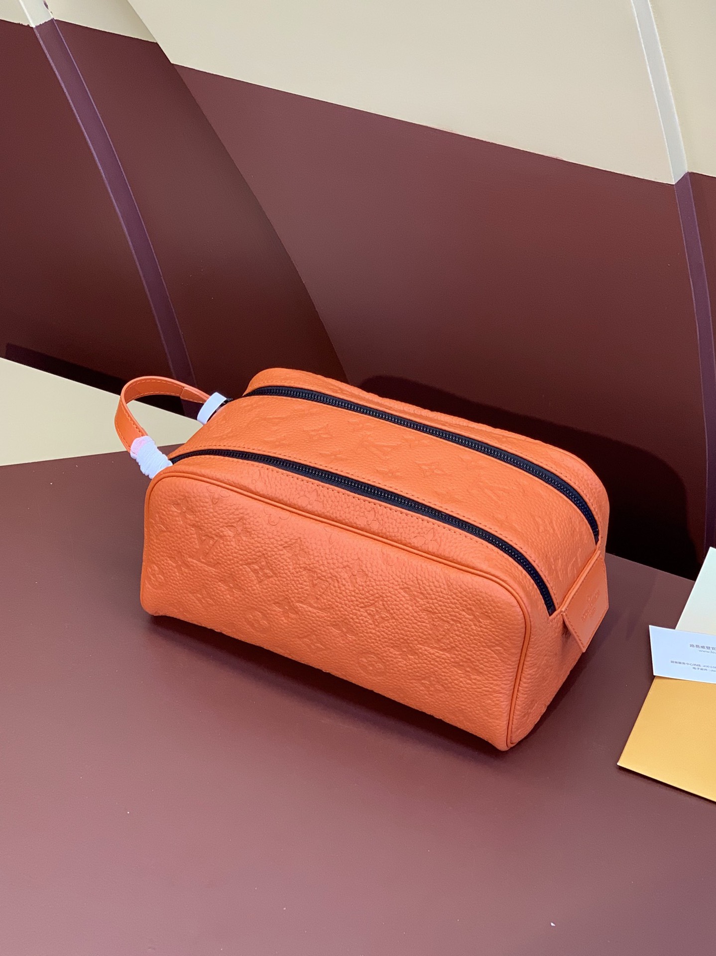 L0vis Vvtt0n Dopp Kit Orange 28cm/ 11 in
