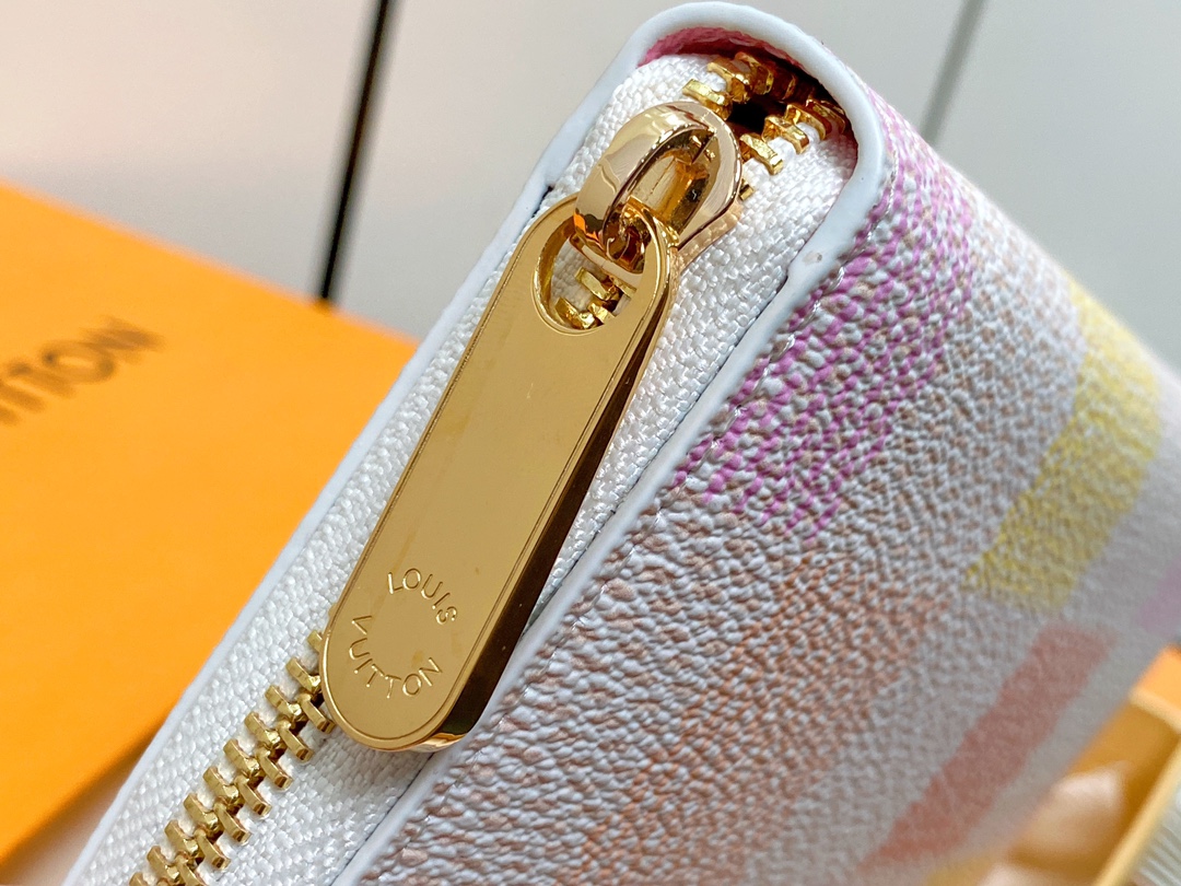 L0vis Vvtt0n Zippy Wallet White For Women 19.5cm / 7.7in N40748