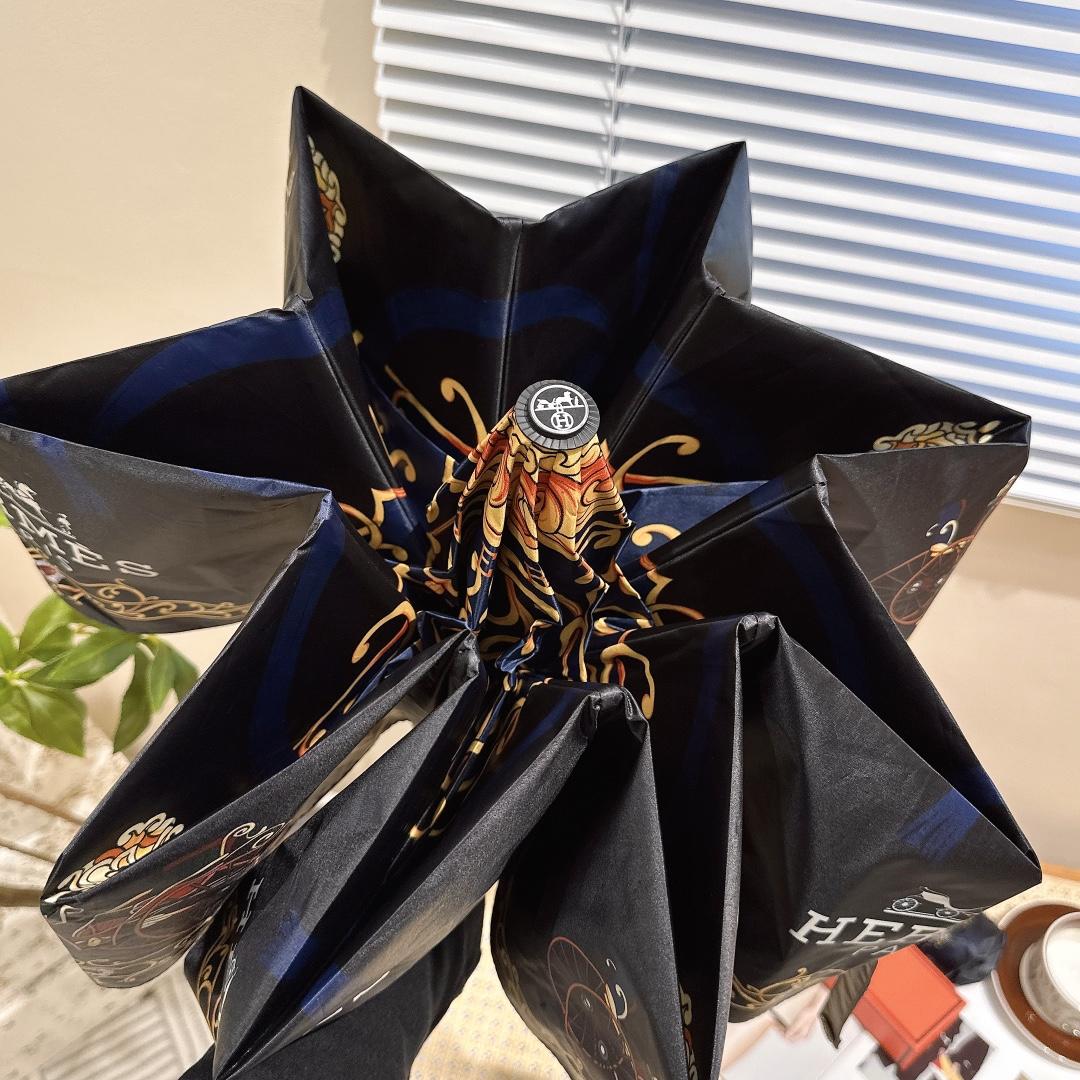 H**me5 Automatic Folding Umbrella Black