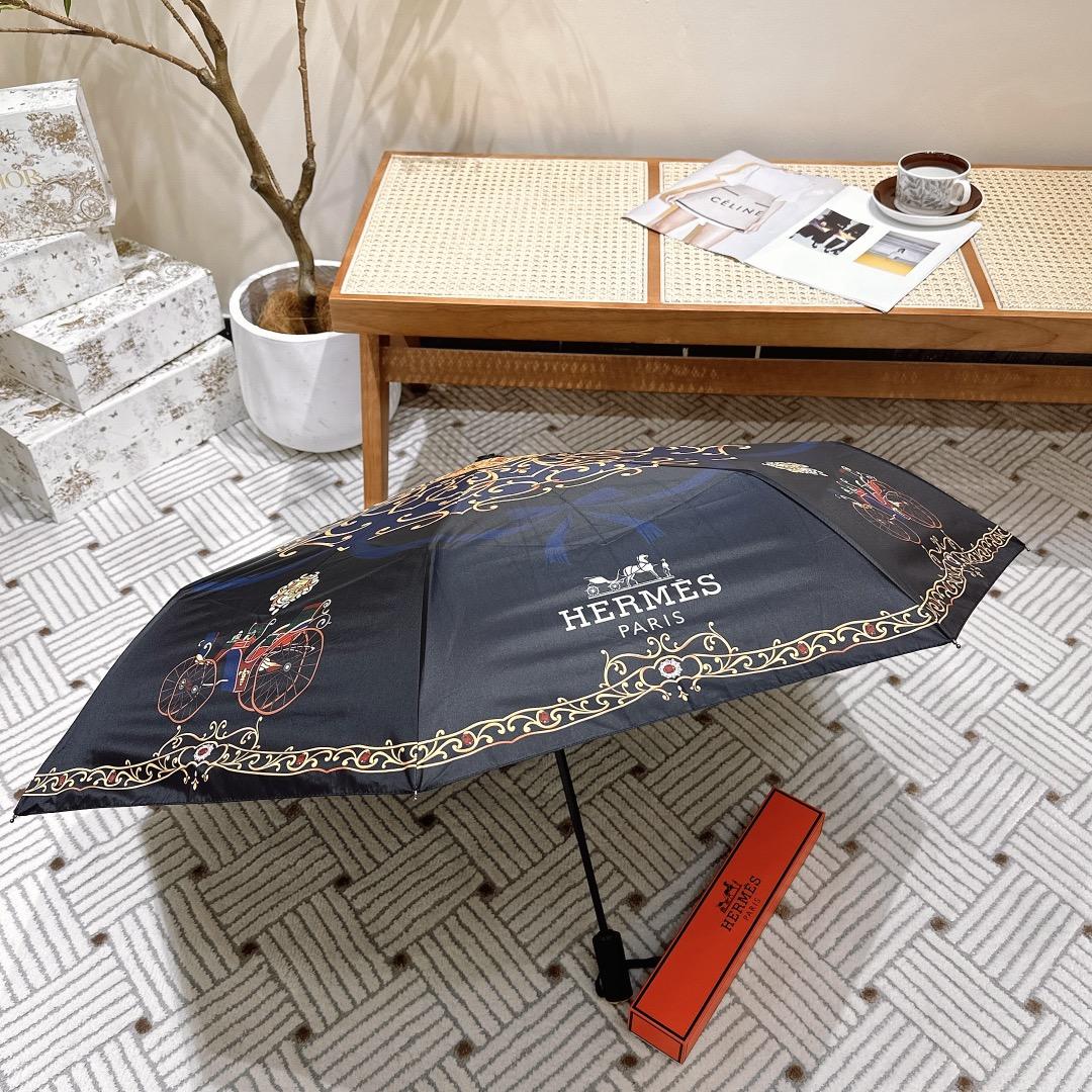 H**me5 Automatic Folding Umbrella Black