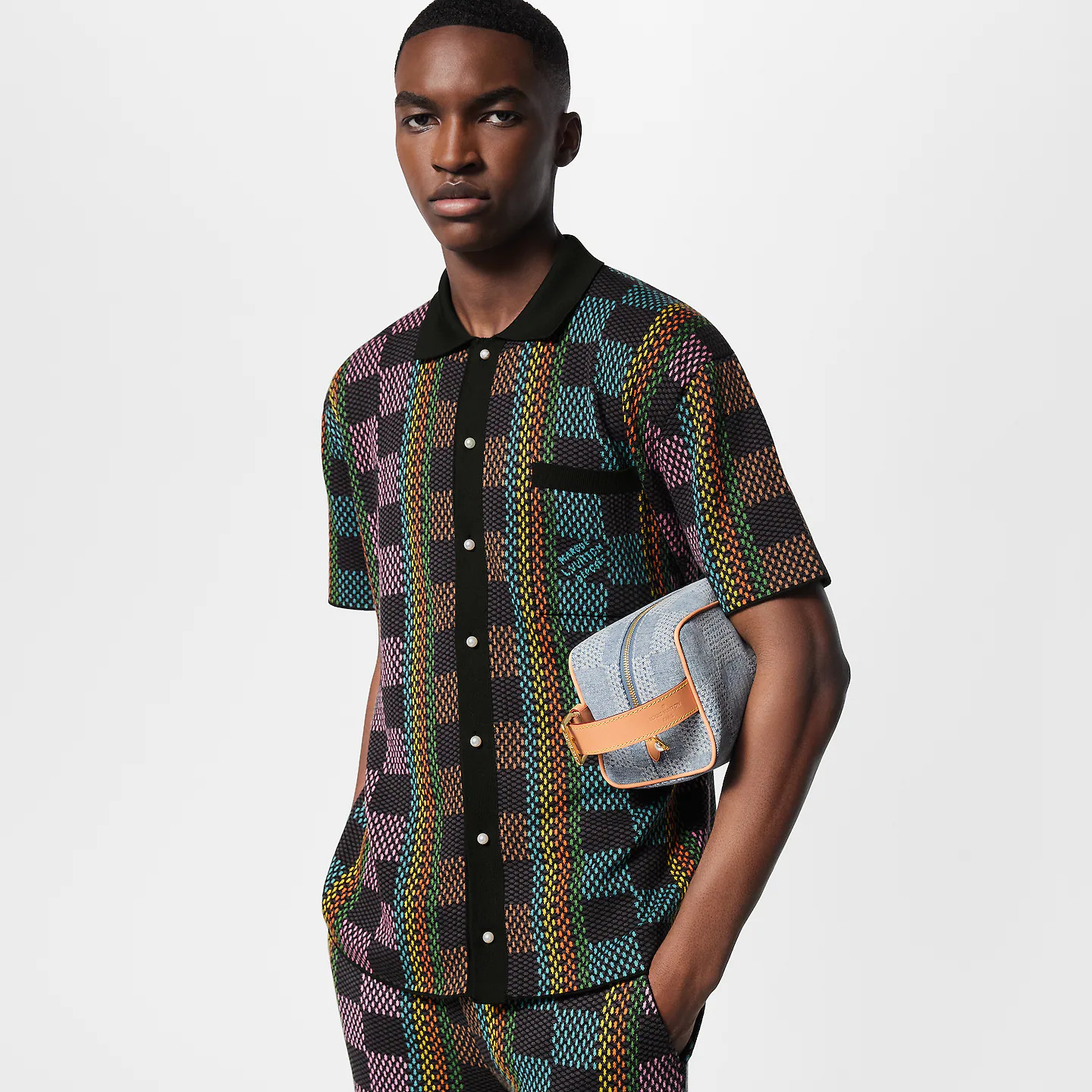 L0vis Vvtt0n Locker Dopp Kit Blue 9.1 Inches/ 23 Cm N40753