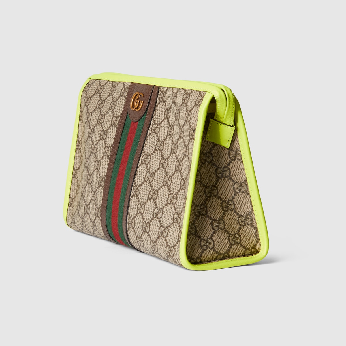 Gvc*1 Ophidia GG Pouch Beige 11.2 In/ 28.5 Cm 598234 FADI7 9765