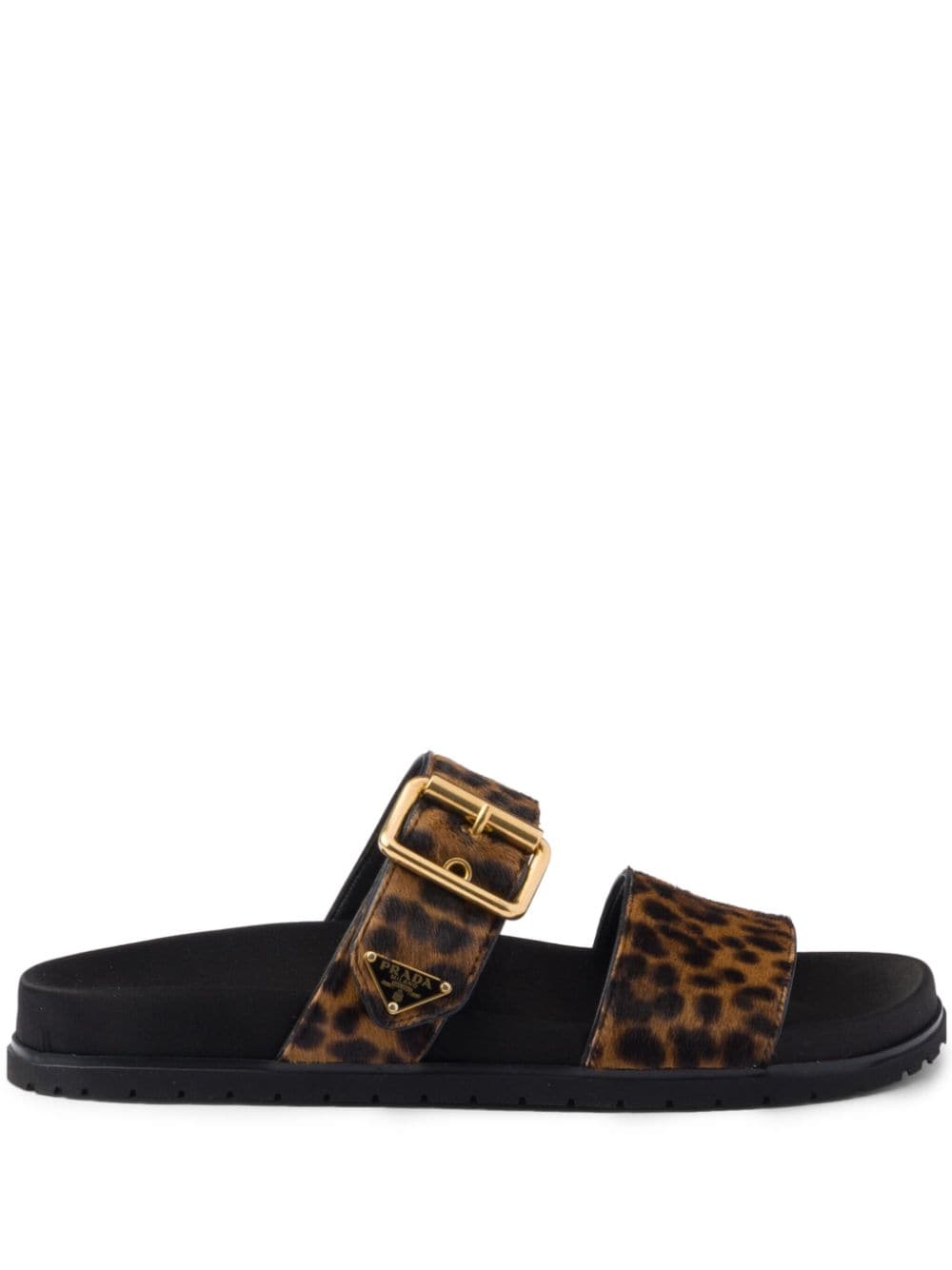 Pra*a Printed Slides Brown For Women 1XX715_XRY_F0151_F_D010