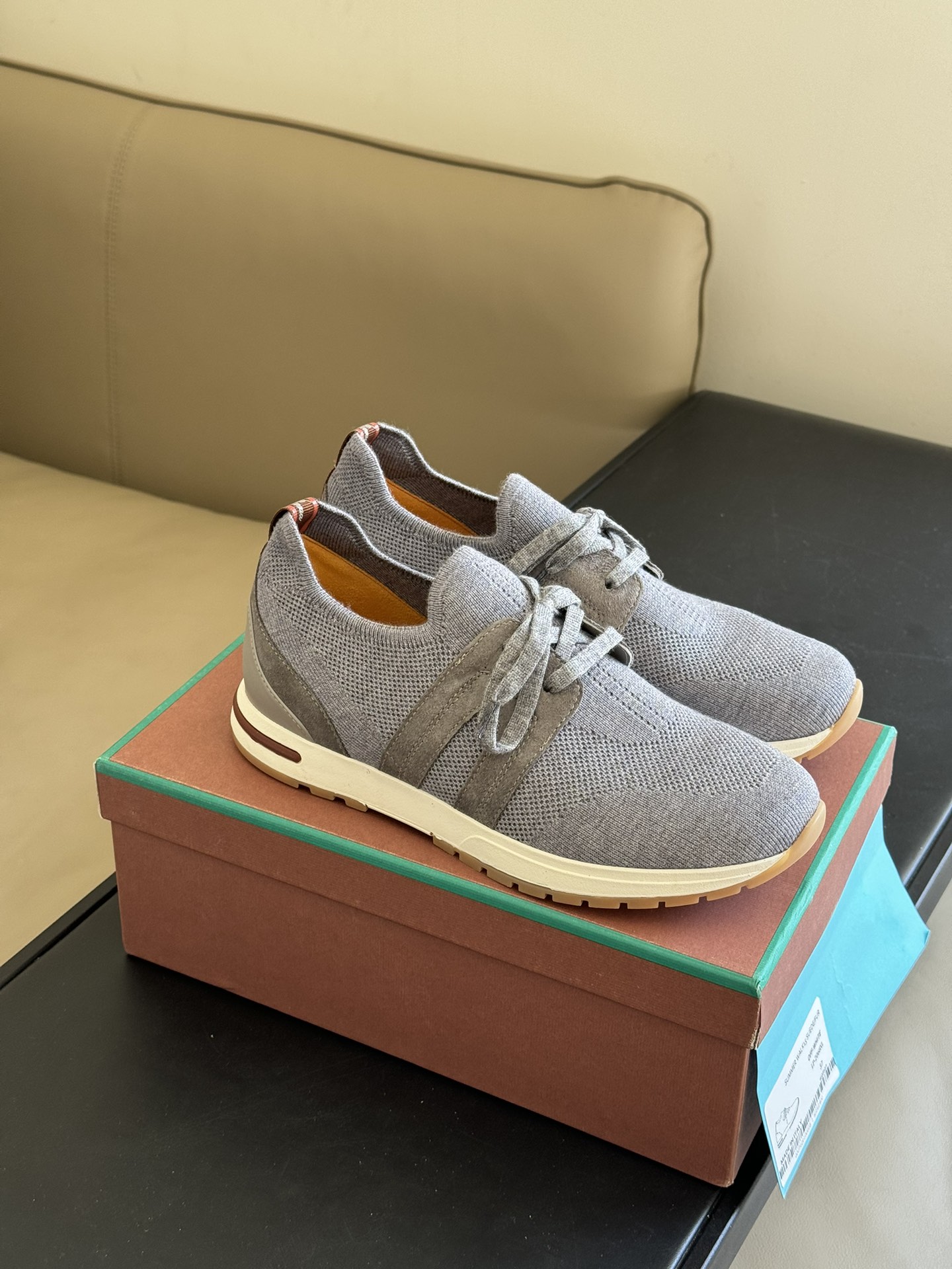 L0r0 P1ana 360 Lp Lady Flexy Walk Sneaker Flannel Gray For Women – FAI7759 M579