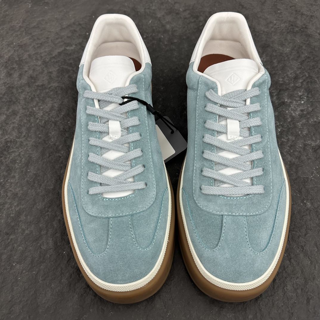 L0r0 P1ana Tennis Walk Sneakers Green For Men FAN8505