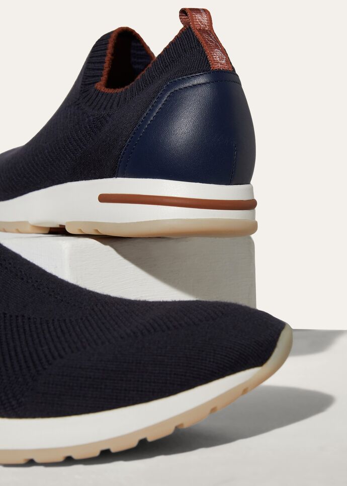 L0r0 P1ana 360 Lp Flexy Walk Sneaker Navy Blue For Men FAI4815