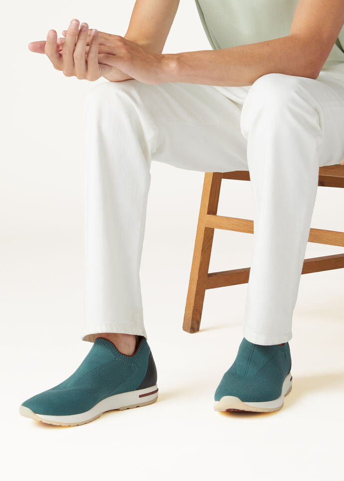 L0r0 P1ana 360 Lp Flexy Walk Sneaker Blue For Men FAI4815