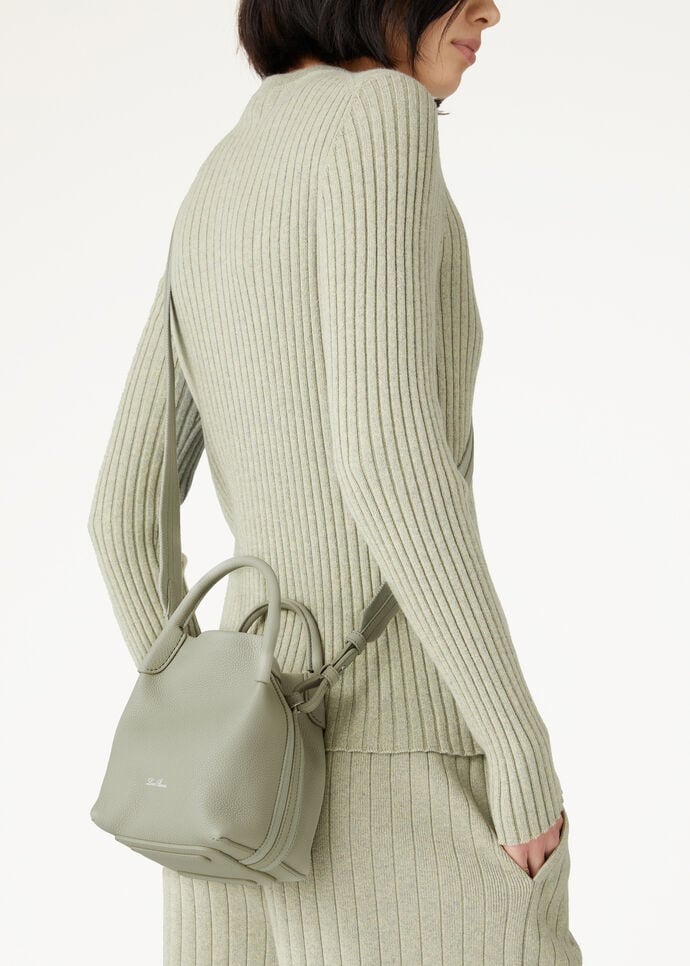 [True-to-ORIGINAL]L0r0 P1ana Micro Bale Bag Light Wasabi For Women 5.2 in/ 13 cm FAN4647 50YB