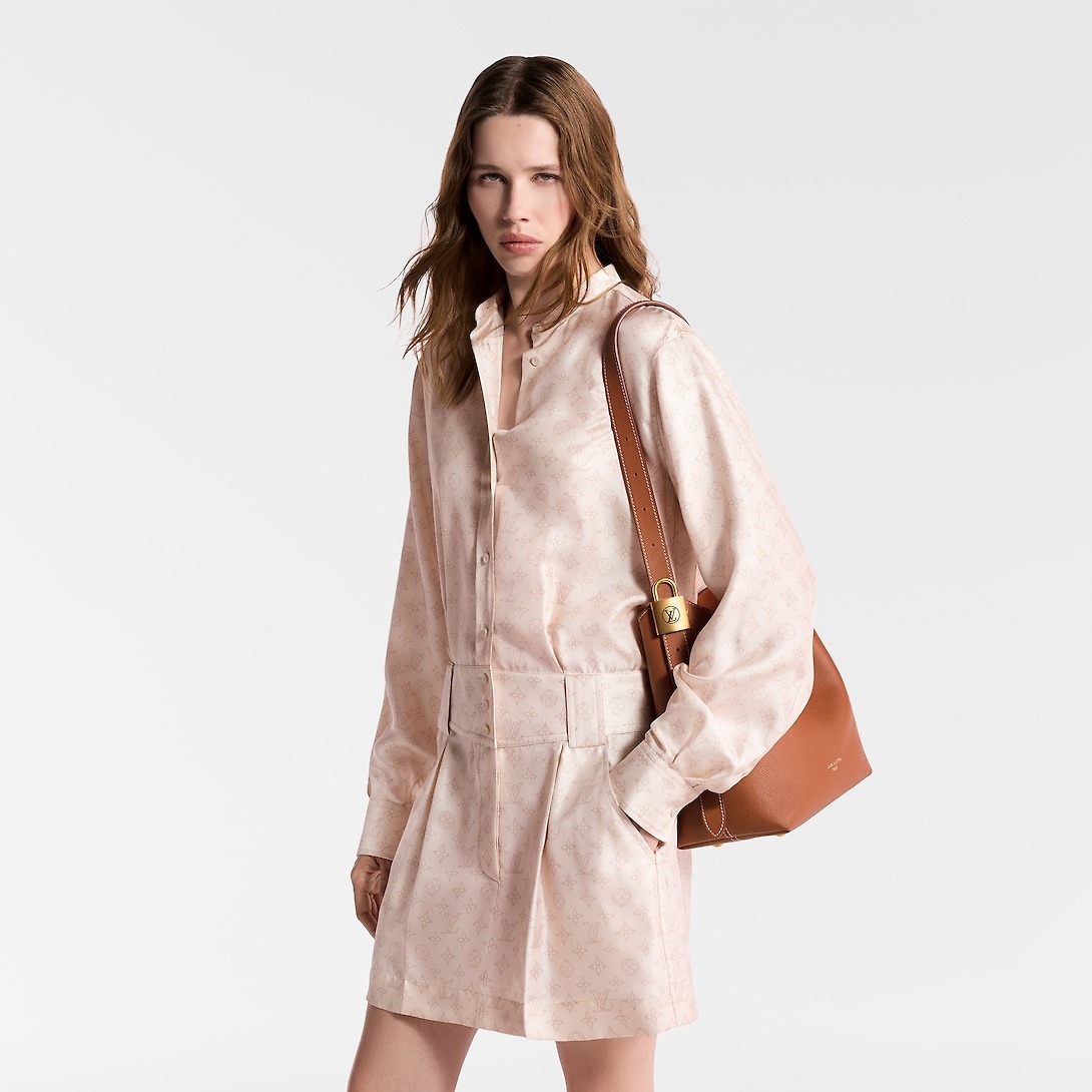 L0vis Vvtt0n Low Key Hobo PM Cognac For Women 11in/28cm M25354