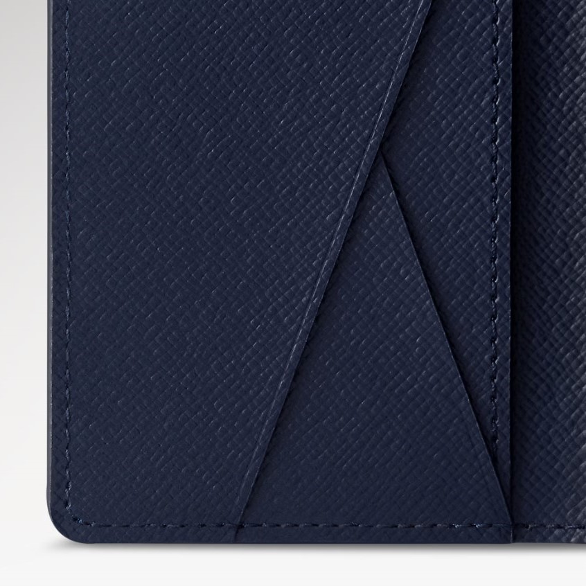 L0vis Vvtt0n Pocket Organizer Blue For Men 4.4in/11.2cm N40677