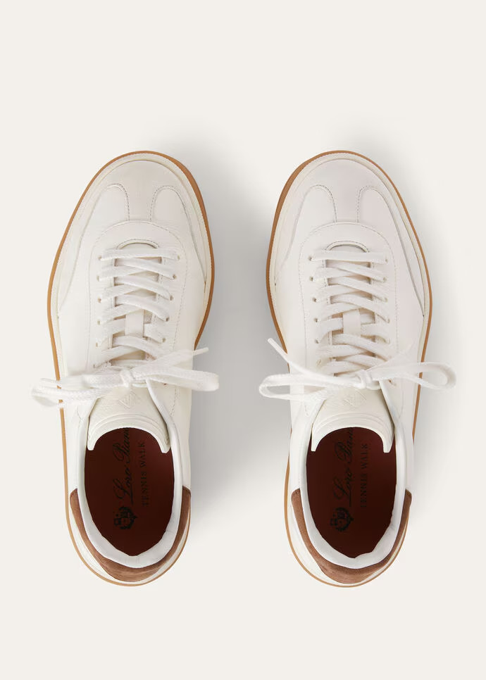 L0r0 P1ana Tennis Walk Sneakers White For Women FAO1548 1000