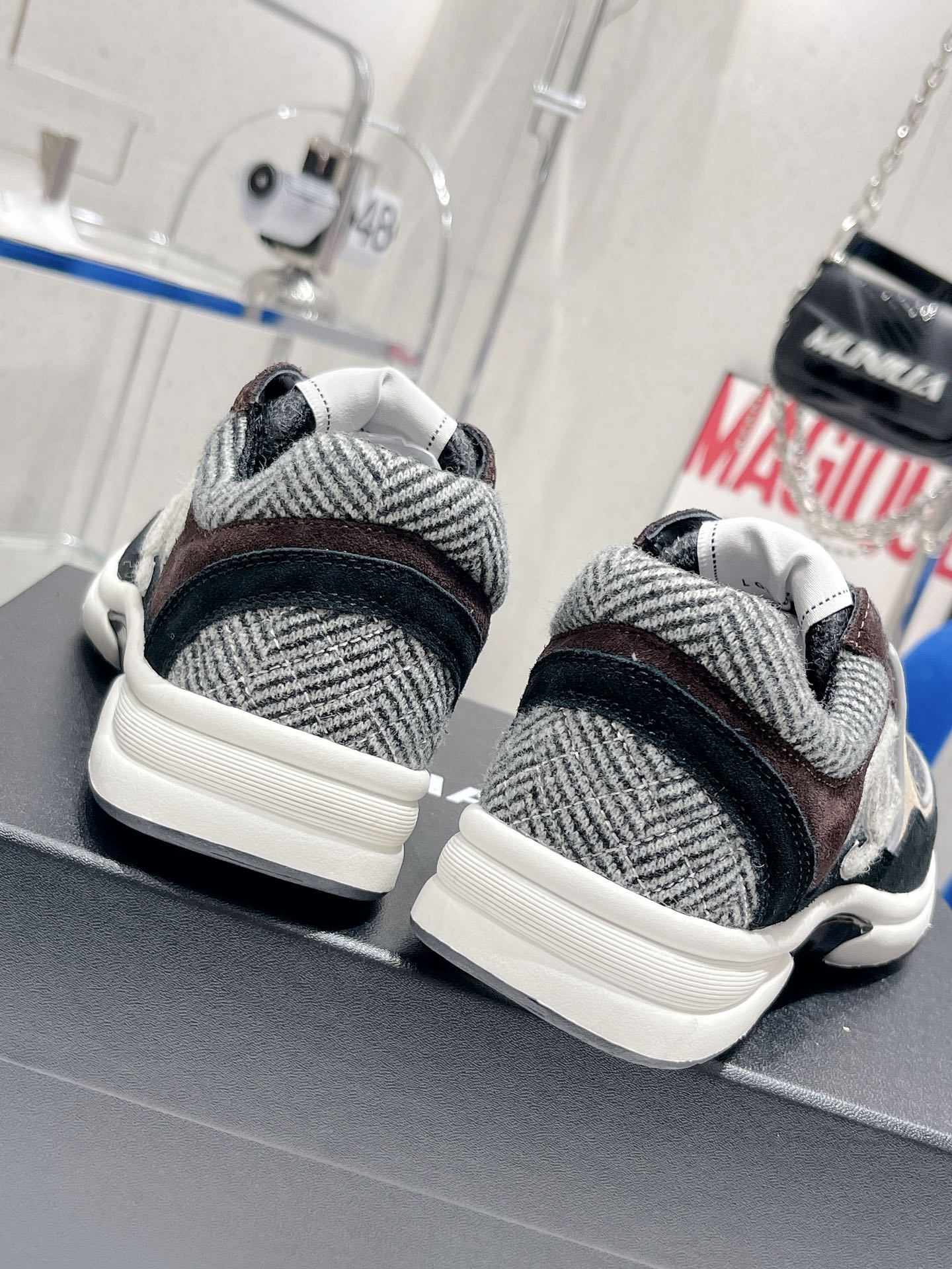 Ch**el Sneakers Grey For Women