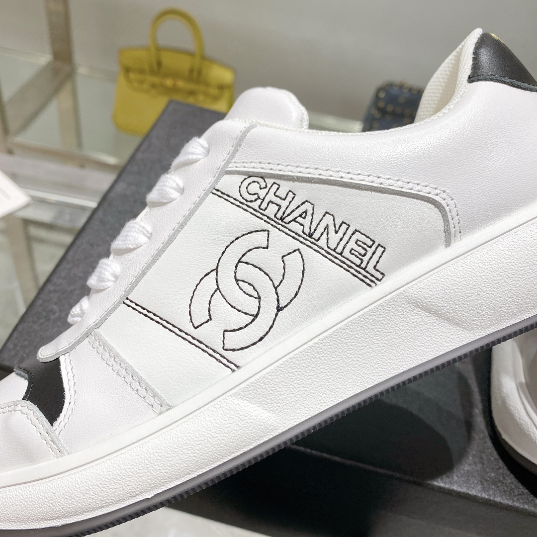 Ch**el Sneakers Black For Women