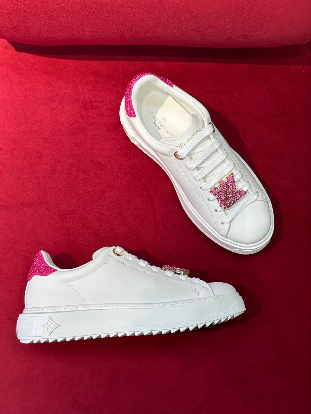 L0vis Vvtt0n Time Out Sneaker Pink For Women