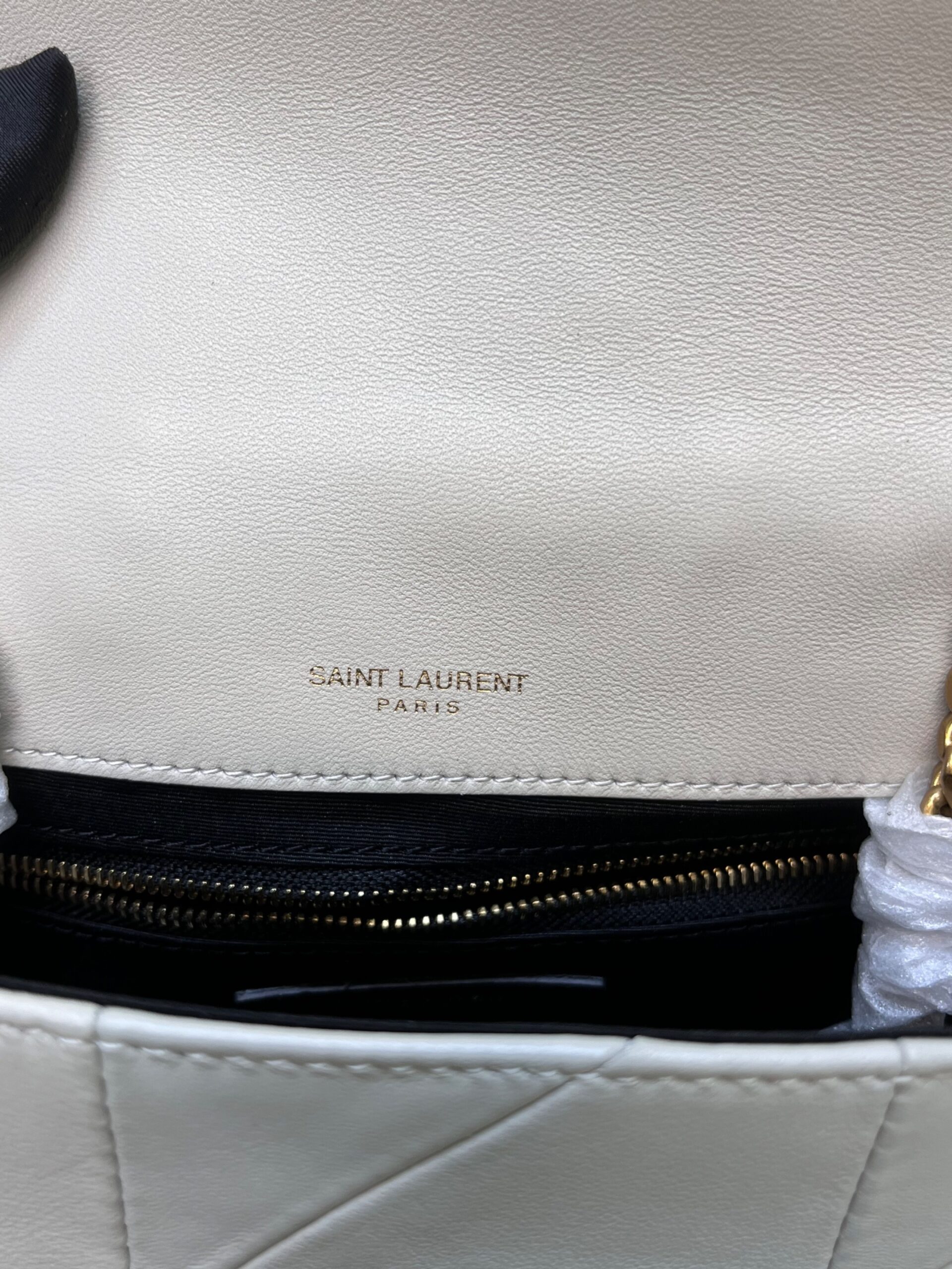 [True-to-ORIGINAL] Sa1nt Lau*nt Jamie Small Chain Bag White For Women 7.8in/20cm