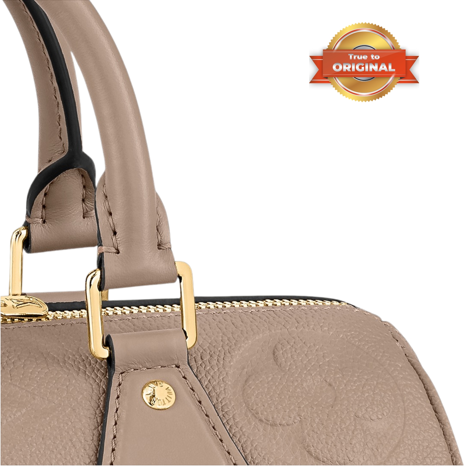 [True-to-ORIGINAL] L0vis Vvtt0n Speedy Bandoulière 25 Monogram Empreinte Tourterelle For Women 25cm/9.8in M59273