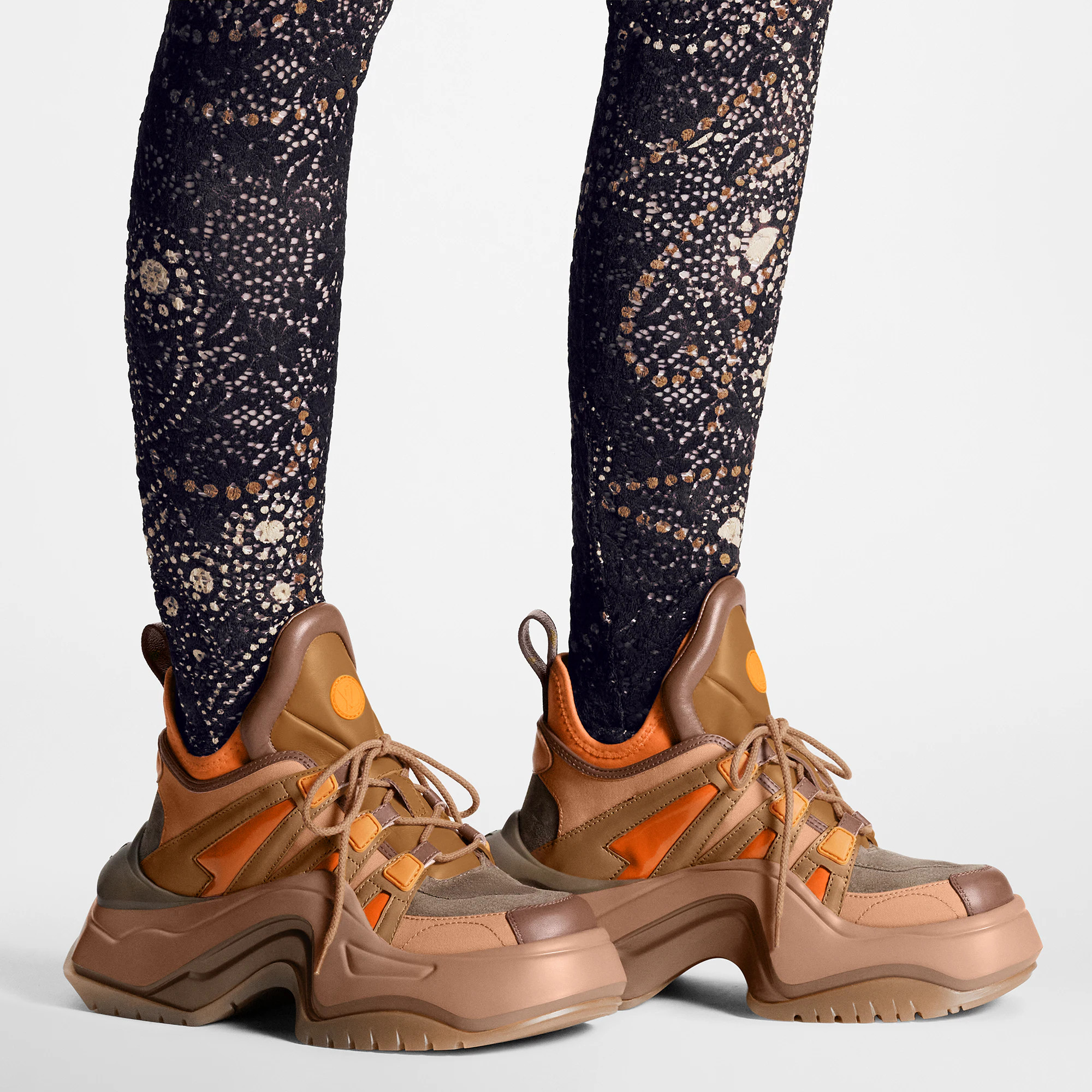 LV Archlight 2.0 Platform Sneaker Brown For Women 1ABIJ4