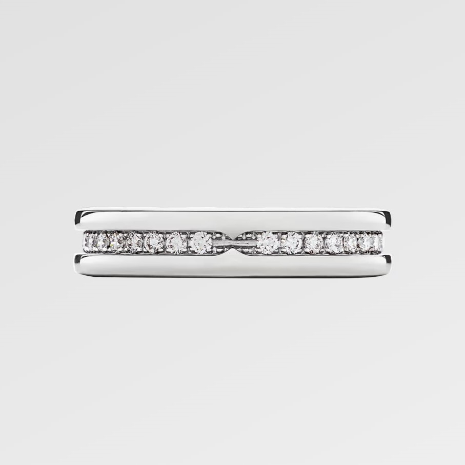 Bv1g*ai B.zero1 Ring White Gold For Women 329345