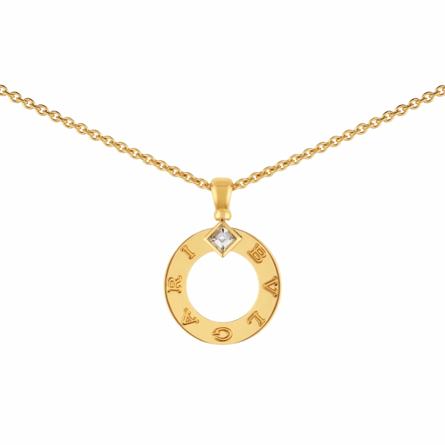 Bv1g*ai Necklace Yellow Gold For Women 361078