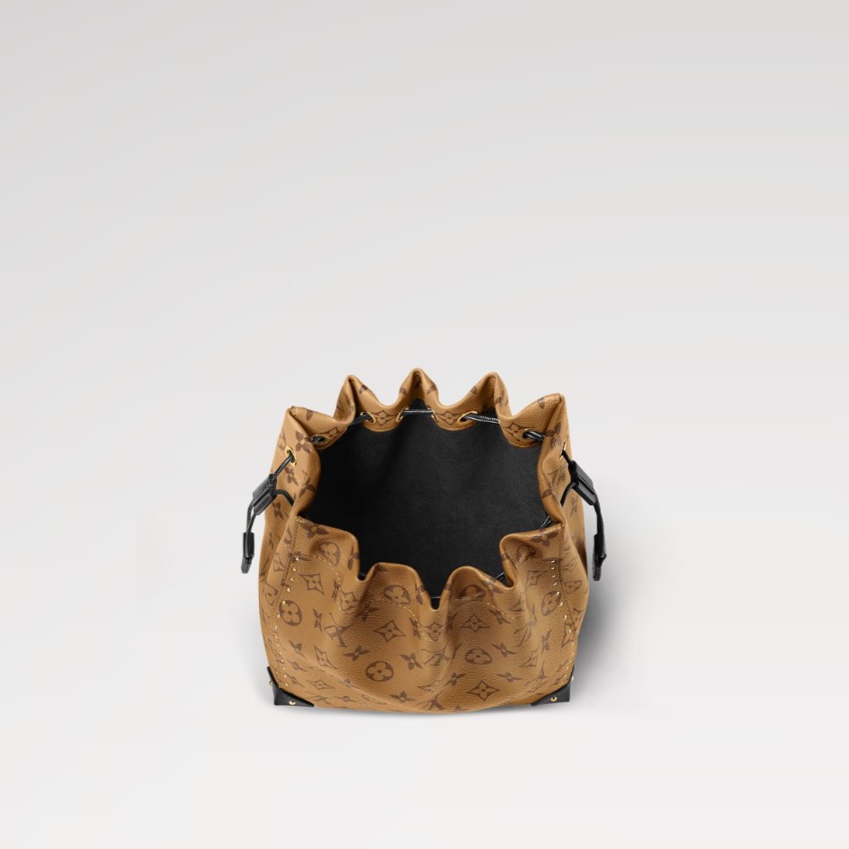 L0vis Vvtt0n Noé Trunk PM Handbag Monogram Reverse Brown For Women 9.1in/23cm M13324