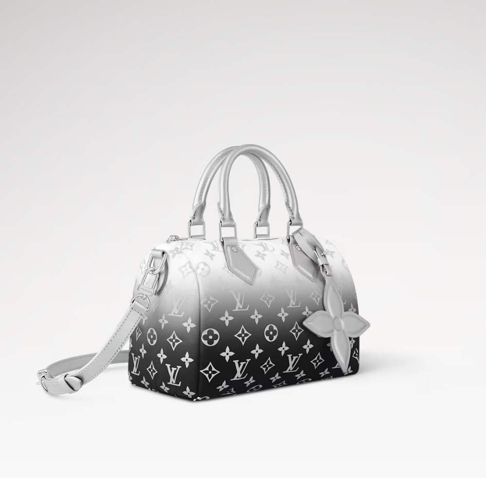 L0vis Vvtt0n Speedy Bandoulière 25 Handbag Frost For Women 9.8in/25cm M11848