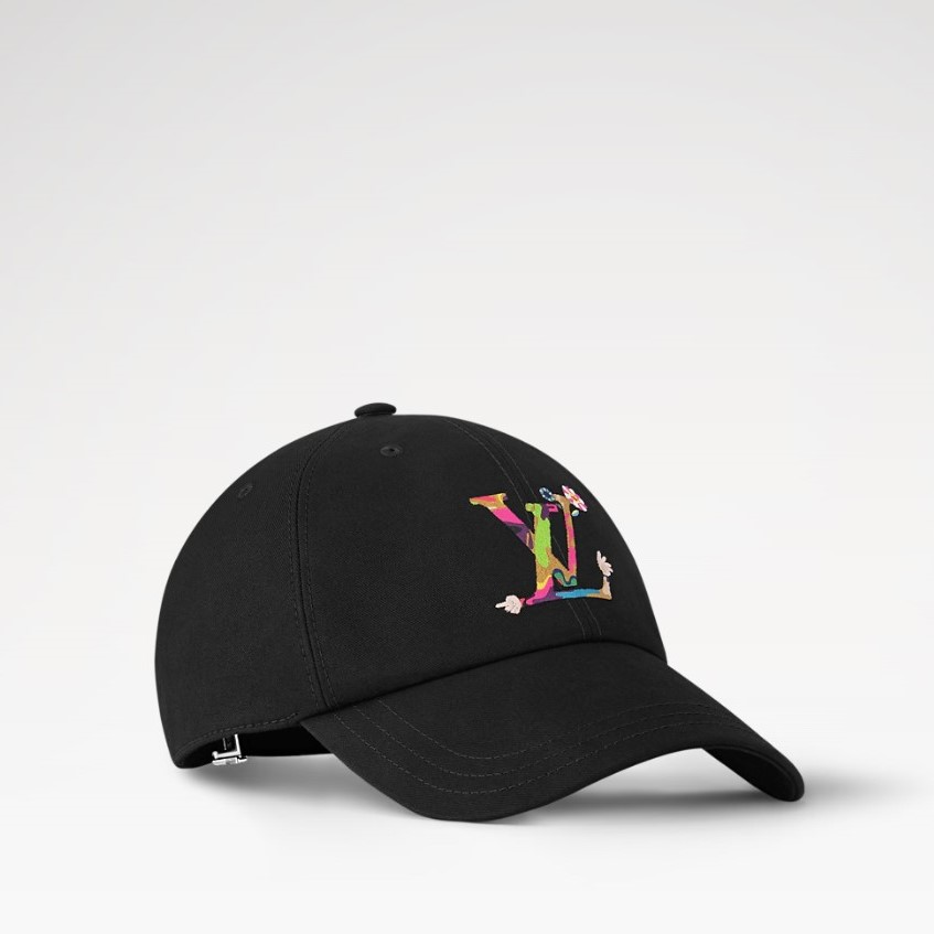 L0vis Vvtt0n LV x TM S*perflat Cap Black For Women M5000M