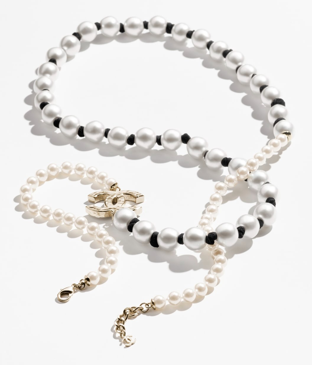 Ch**el Pearl Long Necklace For Women ABF367-B19977-NAFTS