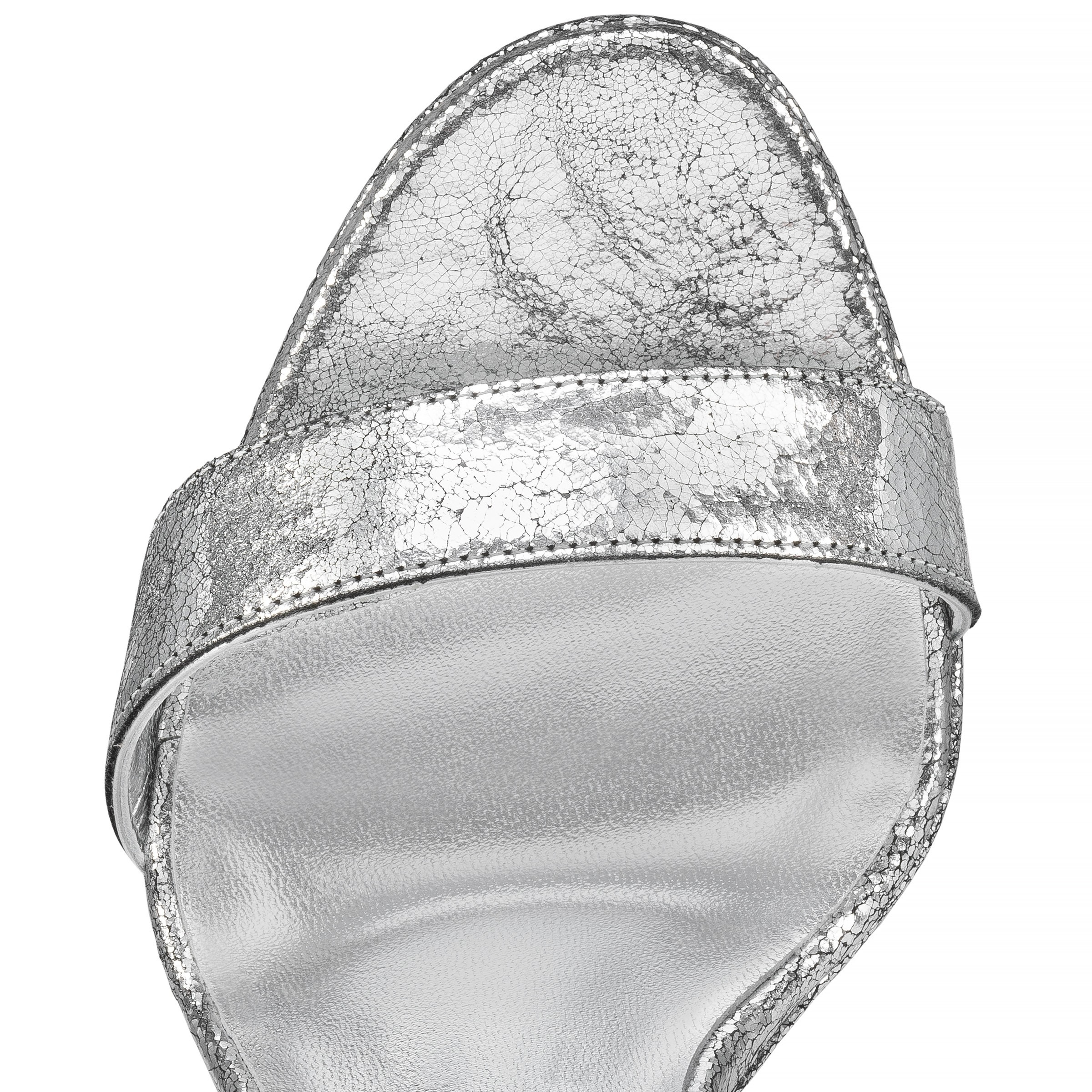 Chr1st1an Louboutin Loubi Queen Alta Silver For Women 150mm 1250489S211