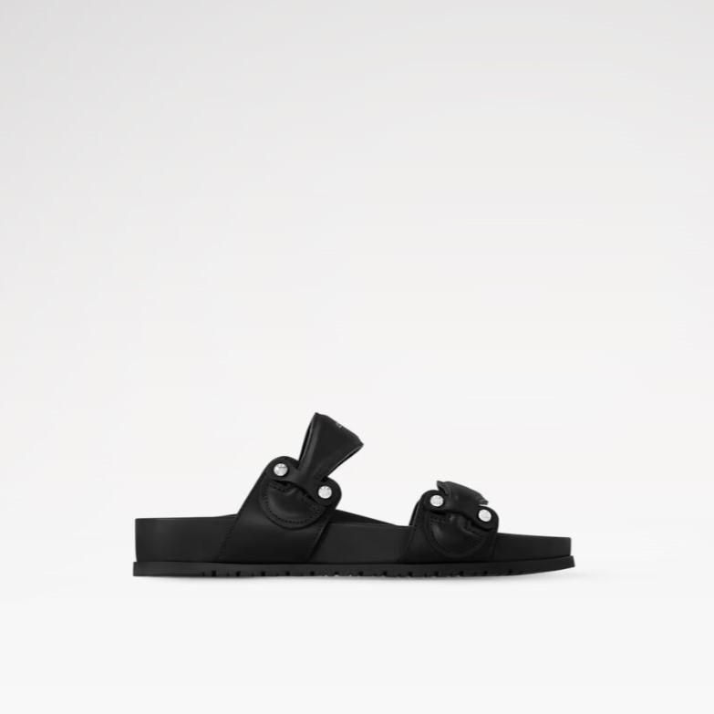 L0vis Vvtt0n Bom Dia Comfort Mule Black For Women 1AHLOQ