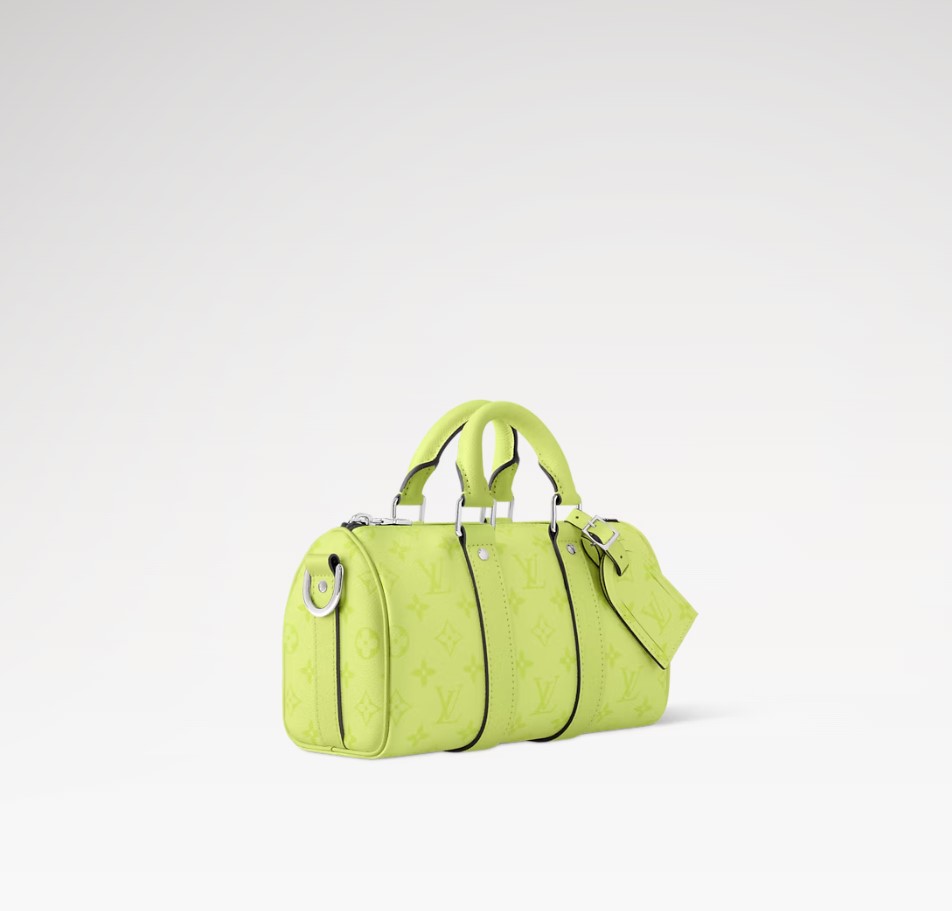 L0vis Vvtt0n Keepall Bandoulière 25 Lemon Yellow 9.8in/25cm M14078