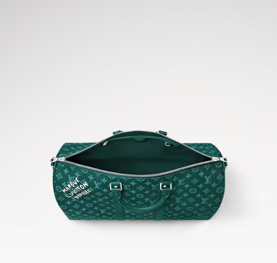 L0vis Vvtt0n Keepall Bandoulière 50 Green 19.7in/50cm M12687