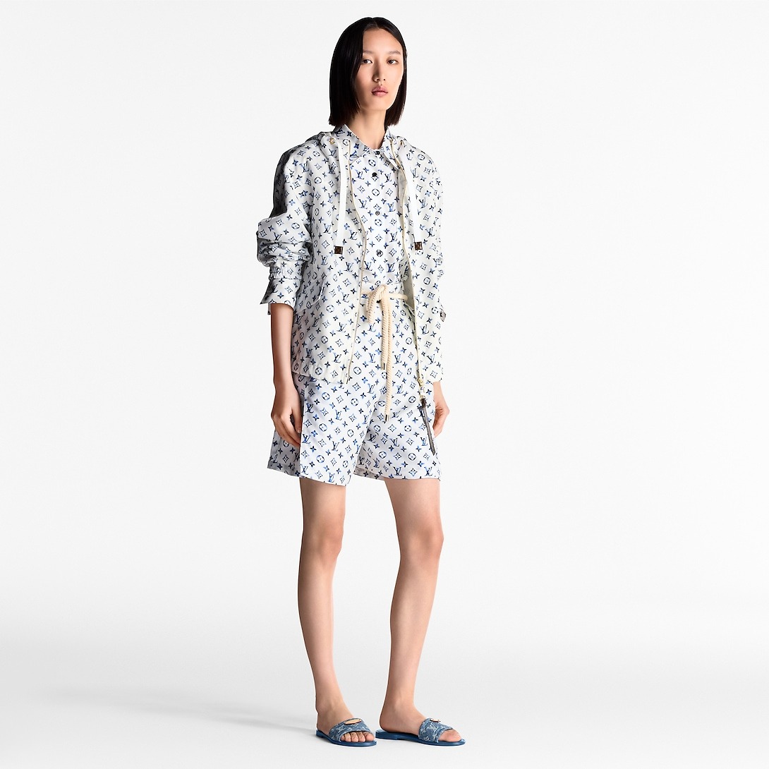 L0vis Vvtt0n Lily Flat Mule Blue For Women 1AGX78