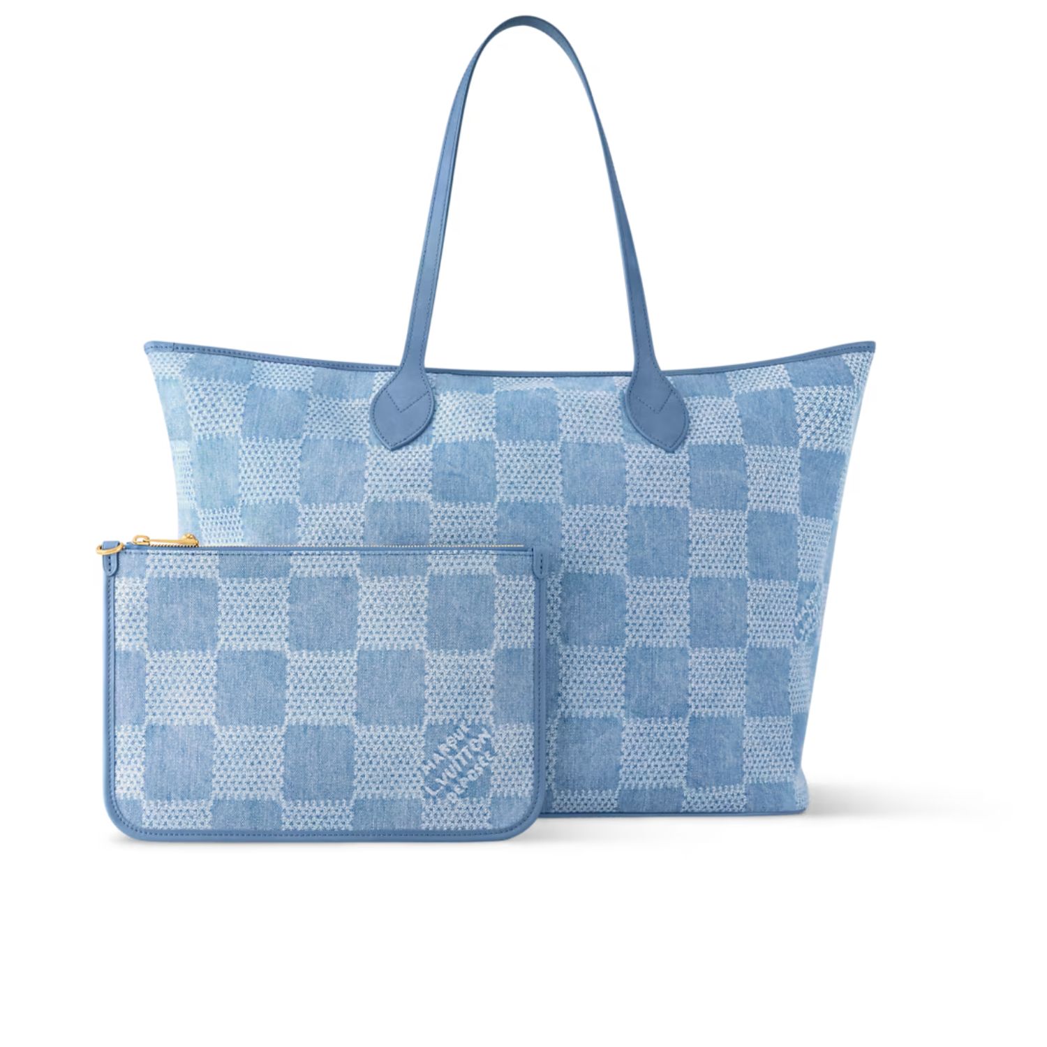 L0vis Vvtt0n Nevereverfull Bag Denim Blue For Men 60cm/24in – N00198