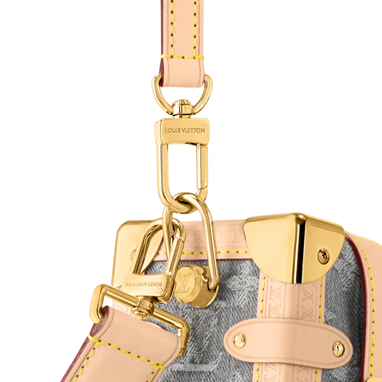 L0vis Vvtt0n Side Trunk MM Washed Gray For Women 9.3in/24cm M13285