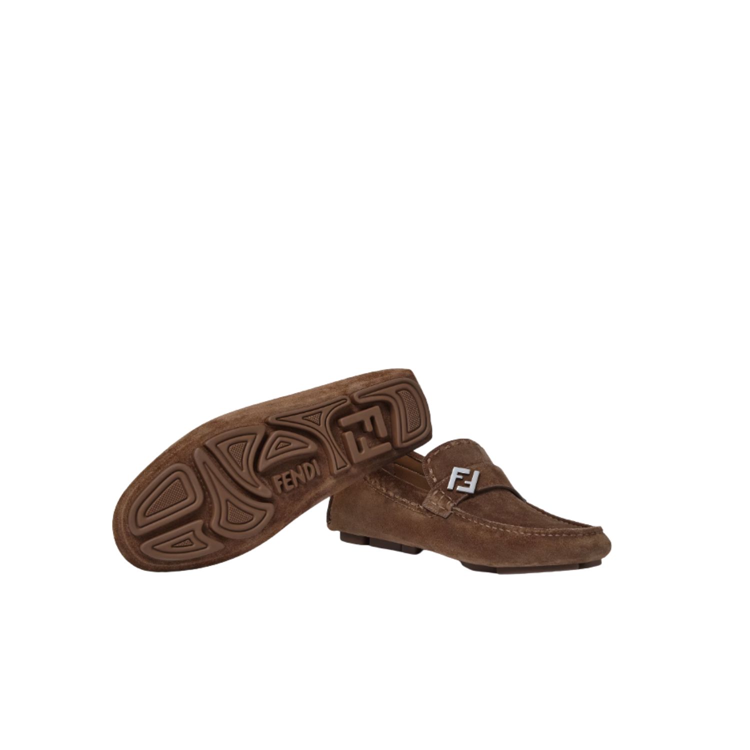 F**di Drivers Loafer Brown For Men – 7D1682QK9F1SJ0