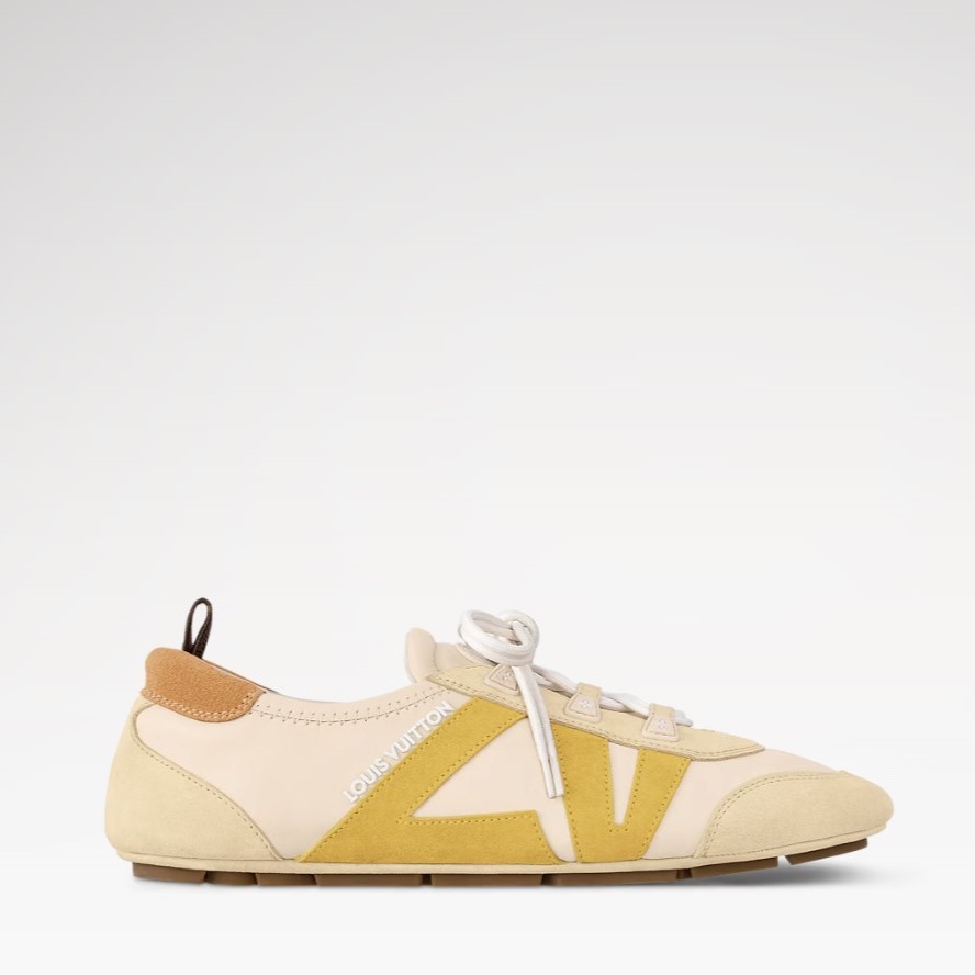L0vis Vvtt0n LV Sneakerina Light Beige For Women 1AHNEM