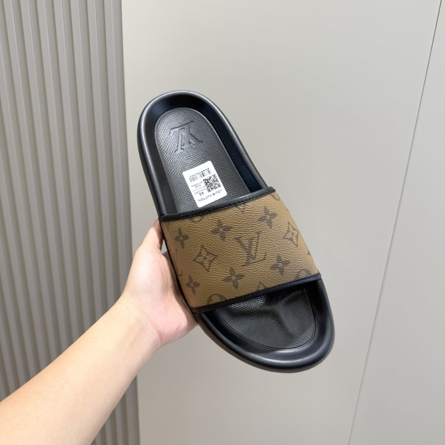 L0vis Vvtt0n Waterfront Mule Brown For Men