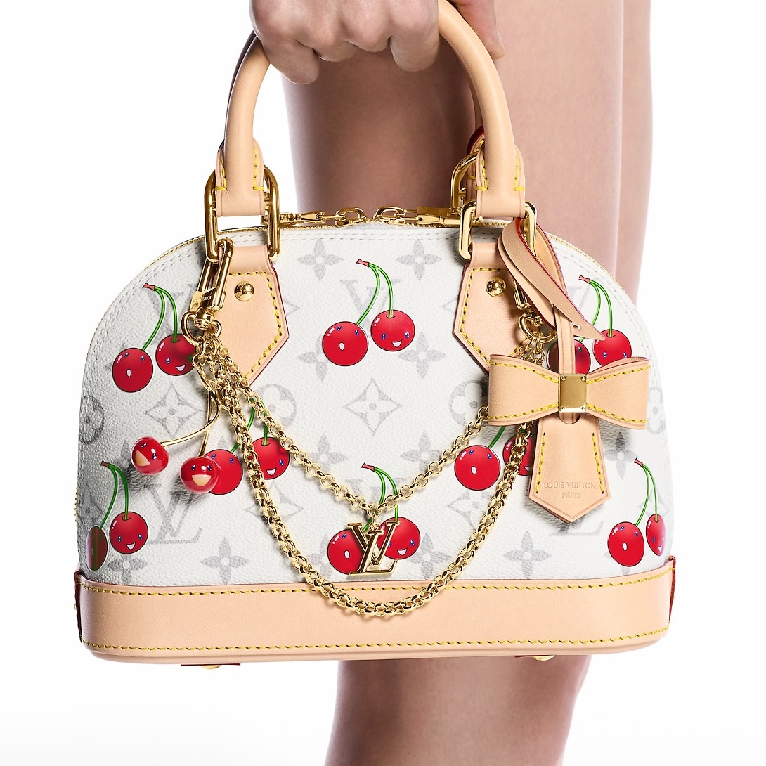 L0vis Vvtt0n LV x TM Cerise Bag Chain Gold-Toned For Women M02598