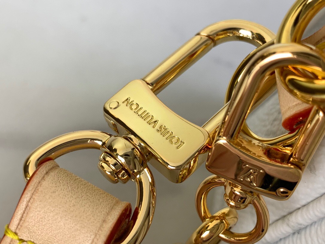 [True-to-ORIGINAL] L0vis Vvtt0n LV x TM Pochette Métis East West Cherry Canvas For Women 8.5in/21.5cm M14231