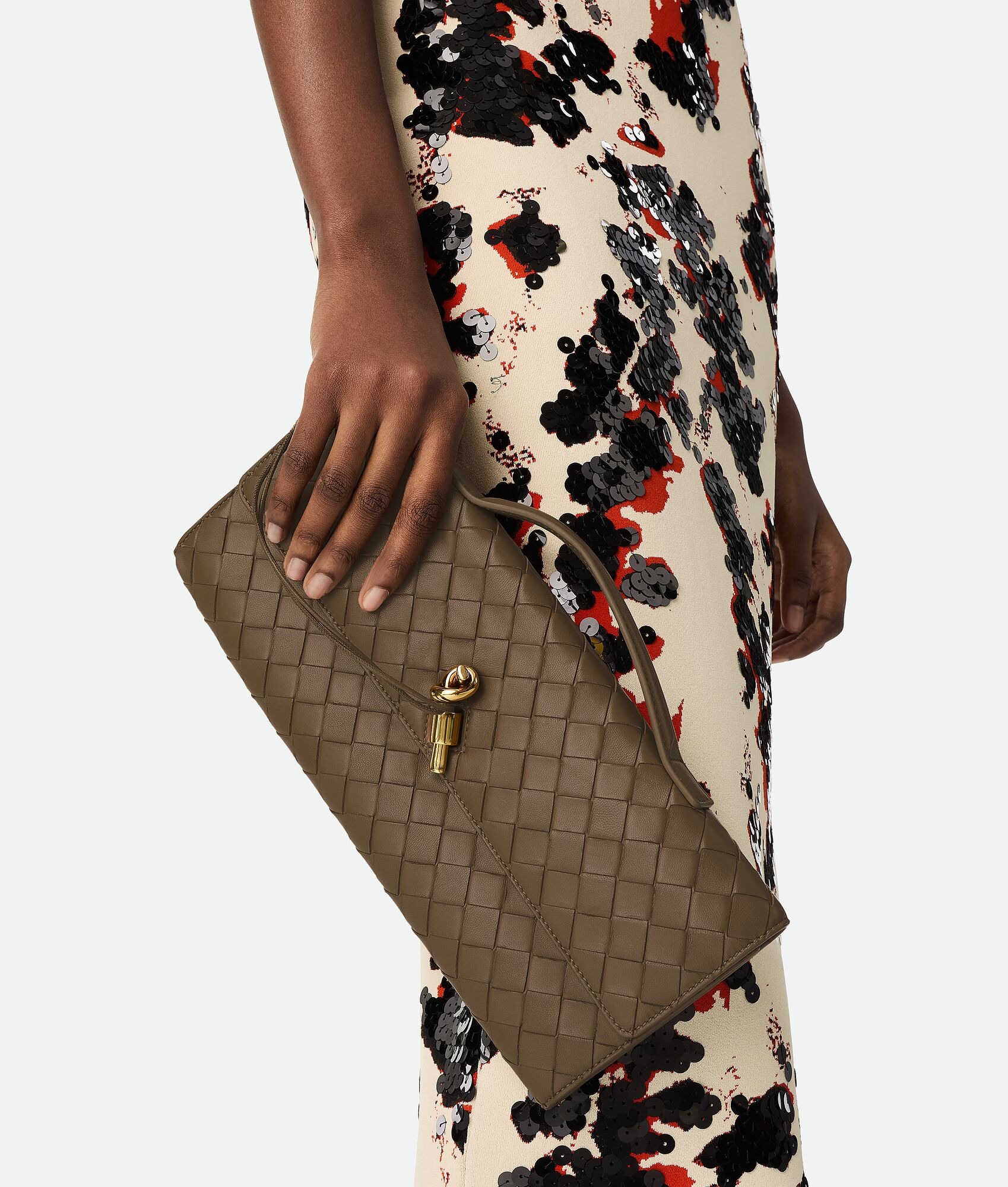 B0tt*ga Ven*ta Andiamo Clutch Pinecone For Women 31cm/12.2in 741511VCPP32360