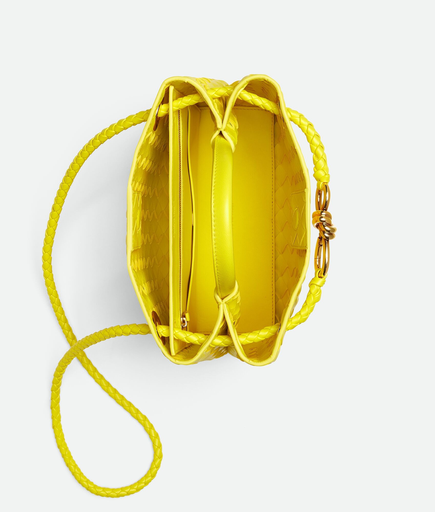 [True-to-ORIGINAL] B0tt*ga Ven*ta Small Andiamo Sulfur For Women 25cm/9.8in 766014VCPP17225