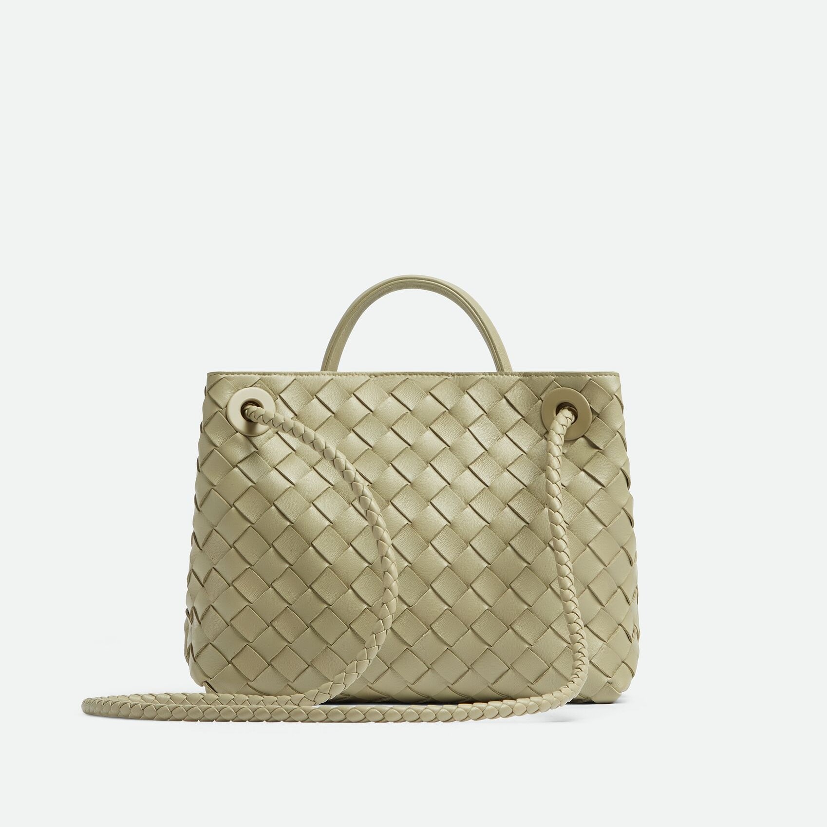 [True-to-ORIGINAL] B0tt*ga Ven*ta Small Andiamo Travertine For Women 25cm/9.8in 766014VCPP12943