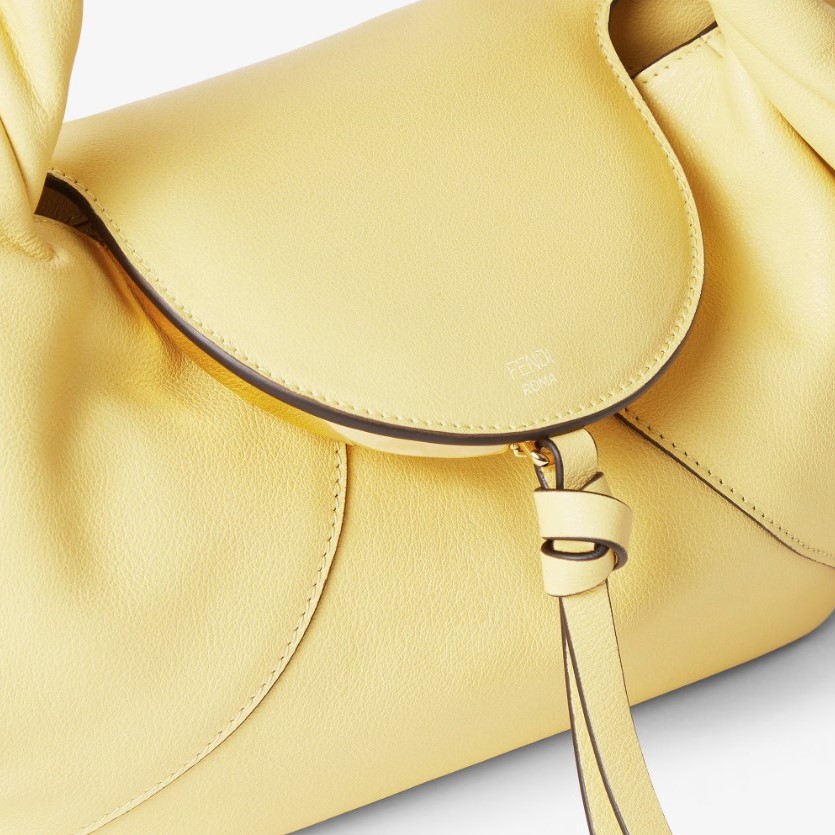 [True-to-ORIGINAL] F**di Spy Small Bag Yellow For Women 12.6in/32cm 8BR838AYCTF1NPV