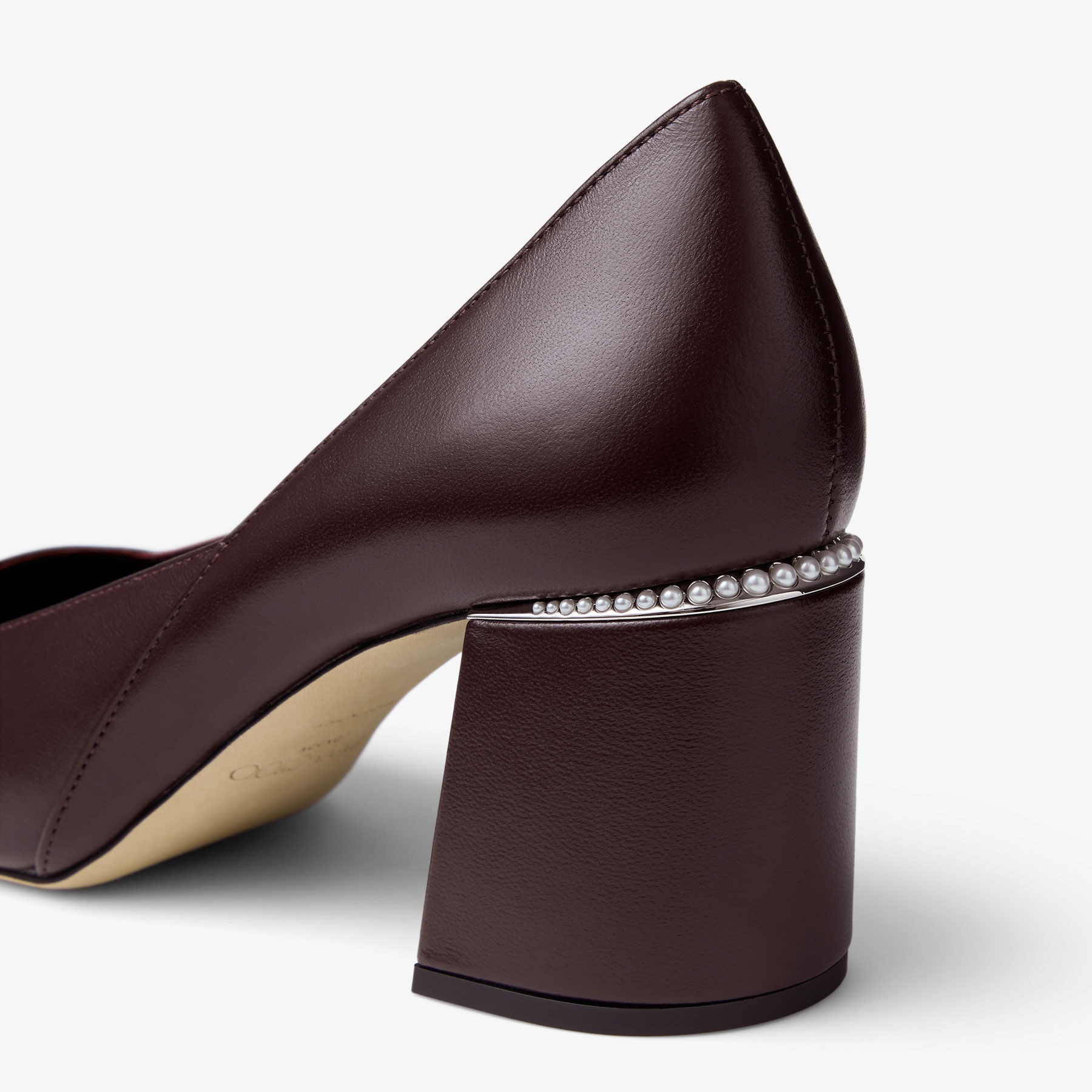 J1m*y Ch00 Jenson 65 Pumps Deep Merlot For Women JENSON65PTZ