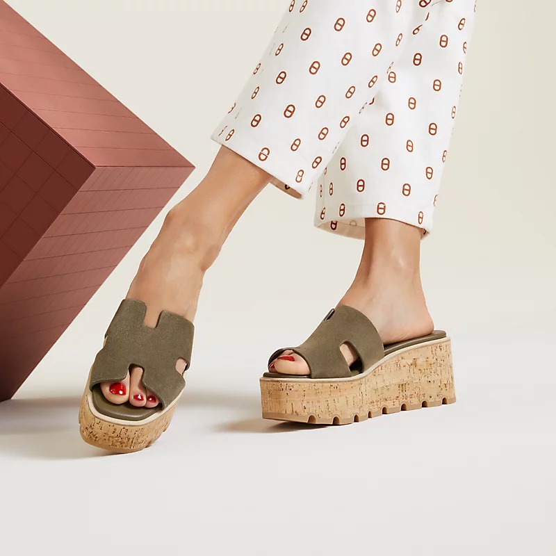 H**me5 Eze 30 Sandal Vert Toundra For Women H232150Z 1R400