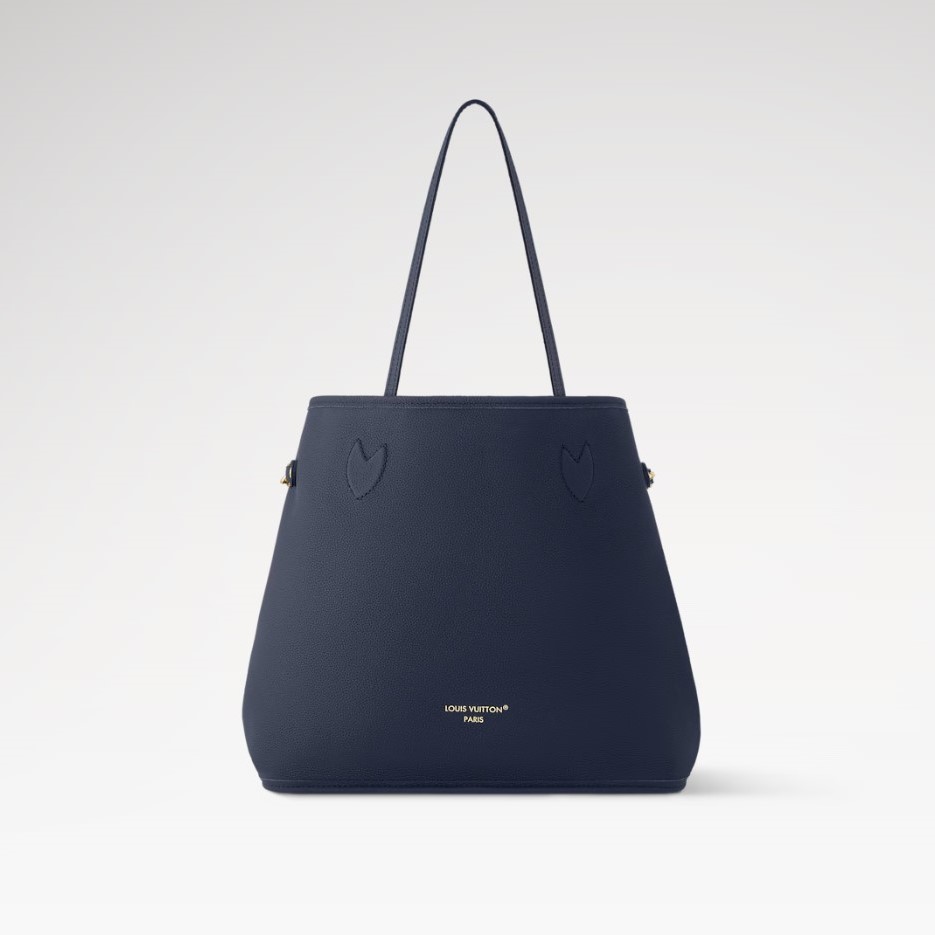 L0vis Vvtt0n Neverfull Inside Out MM Navy For Women 12.2in/31cm M14994