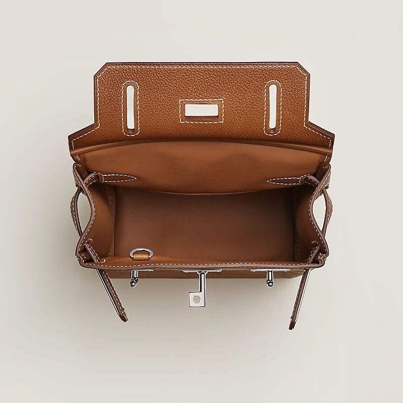 H**me5 Hac A Dos PM Backpack Fauve For Men 7.1in/18cm H083847CK34