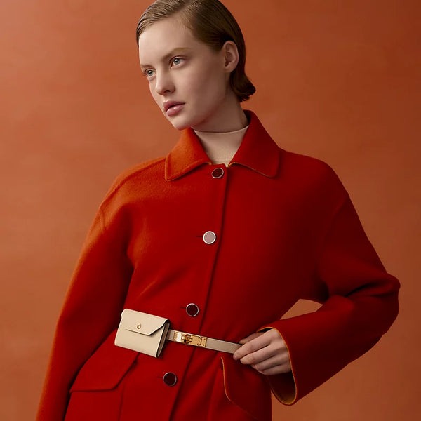 H**me5 Kelly Pocket 18 Belt Craie For Women