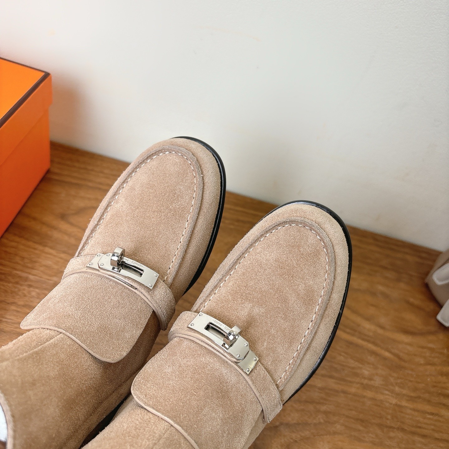 H**me5 Kelsy Ankle Boots Beige Camel For Women H251004Z D1355